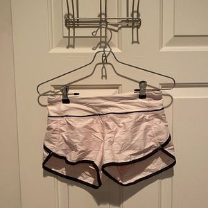 Light Pink Lululemon Shorts